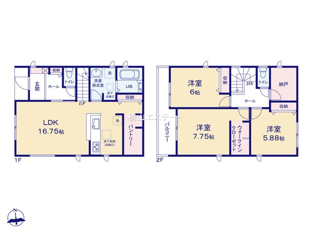 リーブルガーデンＳみよし市三好丘桜第２③号棟