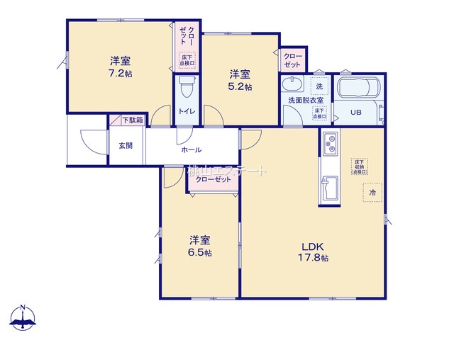 リナージュ東郷町春木23-1期１号棟