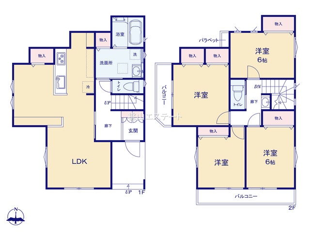 いろどりアイタウンみよし市西陣取山１号棟