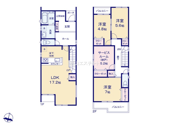 ファーストタウン第２南区松城町2号棟