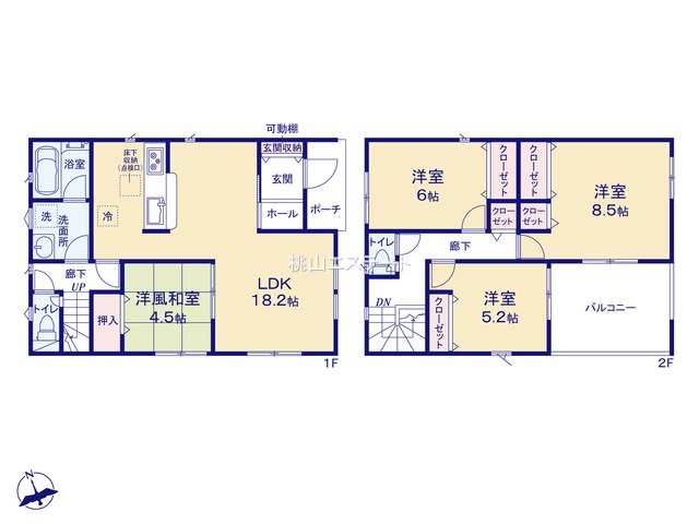 クレイドルガーデンみよし市福田町第6　1号棟