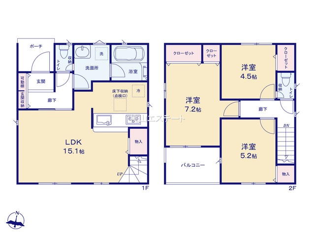 クレイドルガーデン名東区梅森坂第7　4号棟
